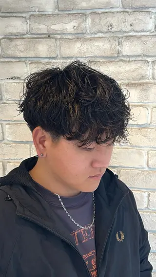 メンズ 横浜メンズ特化/ カットパーマ/マサトのヘアスタイル