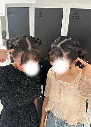 ミディアム 🎀透明感カラー 𝐂𝐇𝐈𝐒𝐀のヘアスタイル