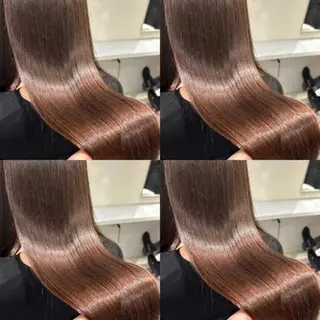 セミロング 【⭐️レイヤーカット 髪質改善⭐️】長谷川のヘアスタイル