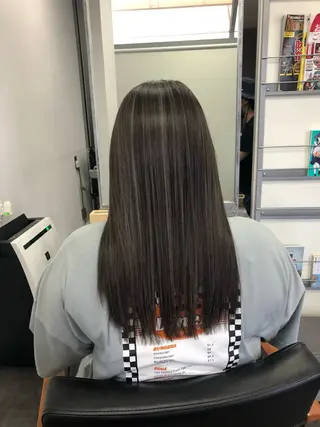 セミロング カラー ヘアアレンジ 大塚 貴之のヘアスタイル
