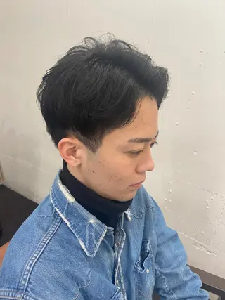 パーマ メンズ 久木原 ゆりのヘアスタイル