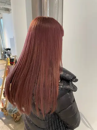 ロング カラー 大阪/肥後橋/淀屋橋 ワタナベサキ🪿🤍のヘアスタイル