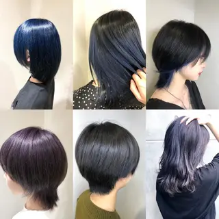 ミディアム 髪質改善韓国レイヤー カット内田智大のヘアスタイル
