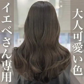 ミディアム カラー ♡上品韓国髪♡ブラ ウン/SAYATOのヘアスタイル