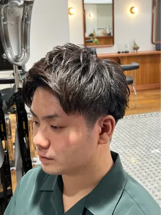 ショート メンズ メンズカット✂️ スキンフェード伊藤陸のヘアスタイル