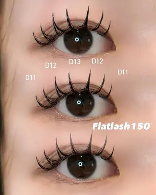 マツエク・マツパ ar...beauty salon所属・藤原 茜のマツエク・マツパデザイン