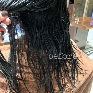 セミロング 黒田 優衣のヘアスタイル