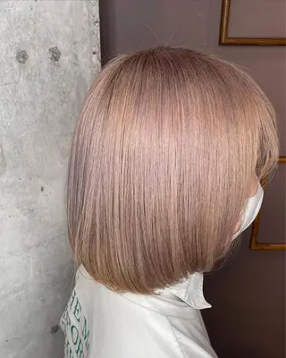 ミディアム カラー STELLA 小林優真のヘアスタイル