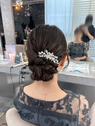 ヘアアレンジ Maho ブリーチモデル募集中のヘアスタイル