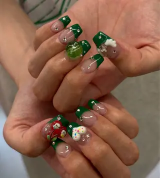 ネイル Schon🫧 yuna🫧のネイルデザイン