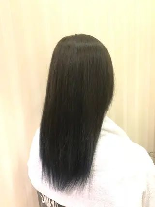 カラー ムトウセイマ/ 縮毛矯正/ブリーチのヘアスタイル