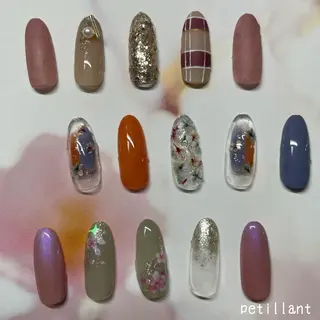 ネイル nail salon petillantのネイルデザイン