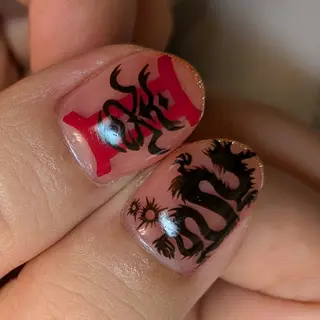 ネイル ジェヌインネイル 河内のネイルデザイン