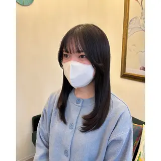 セミロング 柏木 千響️🫧 似合わせカット🫧のヘアスタイル