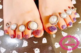 ネイル CROWN プライベートサロンのネイルデザイン