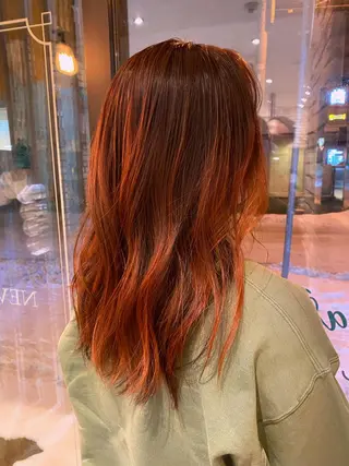 ミディアム WHALE hair × beautyのヘアスタイル