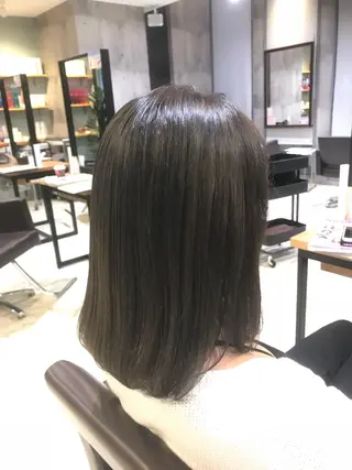 ミディアム カラー パーマ ヘアアレンジ メンズ キッズ ネイル マツエク・マツパ EnBlesS西宮 マンツーマン神道有基のヘアスタイル