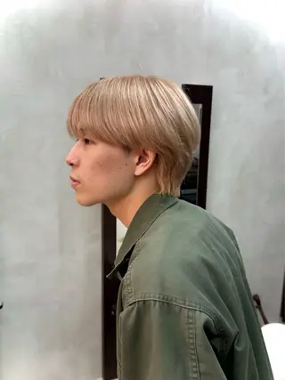 ショート カラー 美髪透明感🫧三澤 廉 M.SLASHのヘアスタイル