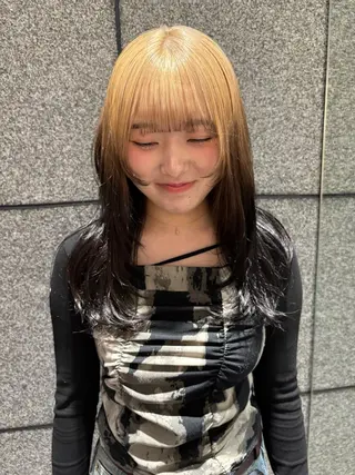 ロング カラー 🦋sana🦋 似合わせカット✁のヘアスタイル