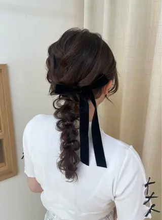 ヘアアレンジ 参列・イベントヘア♡ ゆいなのヘアスタイル