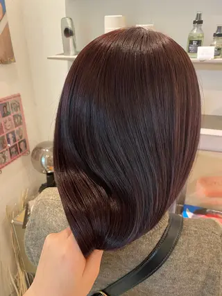 yuumi／透明感 カラー♩のヘアスタイル