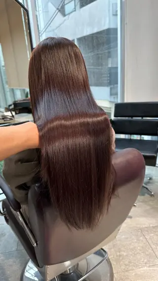 ミディアム カラー パーマ ヘアアレンジ メンズ ブリーチカラー🤍 颯馬🐈‍⬛のヘアスタイル