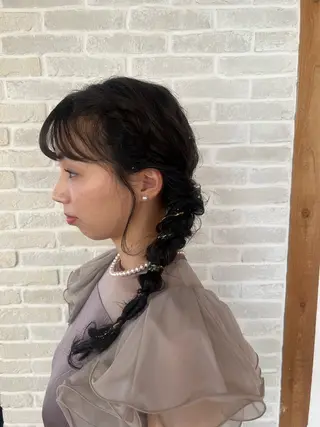 ロング ヘアアレンジ Topstylist YUKIのヘアスタイル