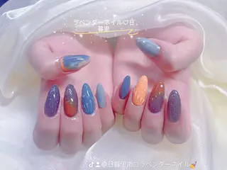 ネイル 日暮里2 lavenderのネイルデザイン