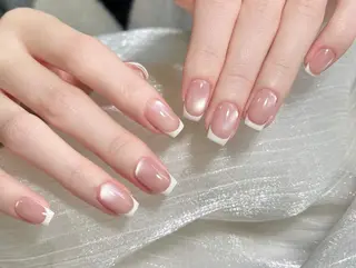 ネイル By moonネイル 🌷ワンホン/韓国風のネイルデザイン