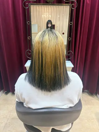 ミディアム 水村 菜々美のヘアスタイル