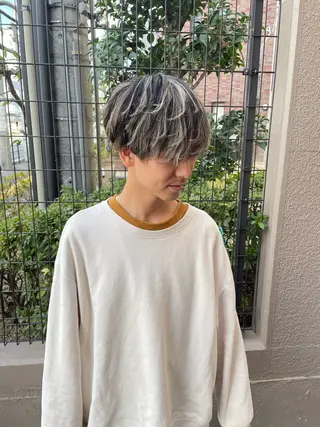 メンズ 椙本健太 シールエクステのヘアスタイル