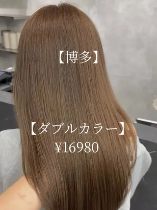 ロング カラー 【博多髪質改善】 吉村　清志のヘアスタイル