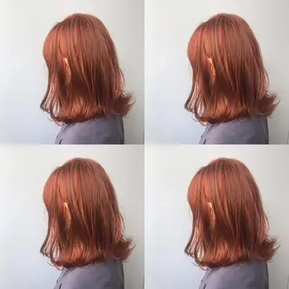 ミディアム カラー エフェクトブリーチ 🌟前澤啓太朗のヘアスタイル