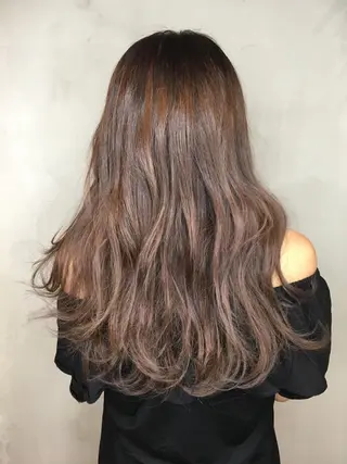 ロング 嶋崎 啓人のヘアスタイル