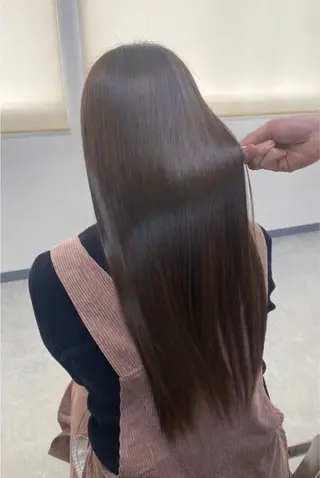 ロング カラー sora/ 暖色カラー🌷のヘアスタイル