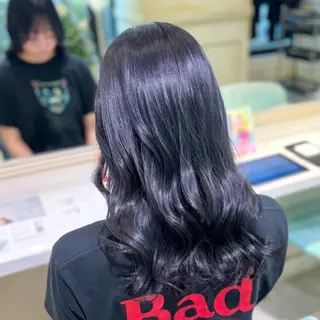 セミロング カラー 艶カラー/ ななみのヘアスタイル