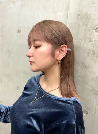 ミディアム SALT WATER所属・🤎𝐌𝐚𝐨⌇ お悩み解決美容師🤎のヘアスタイル