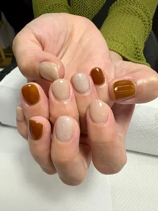 ネイル 🎠きしもと あずさ⛱のネイルデザイン