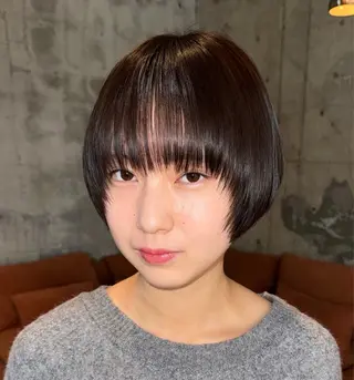 ショート 澁谷 咲映のヘアスタイル