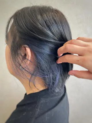 ショート カラー newi大分/ 磯部栞里／艶感カラーのヘアスタイル