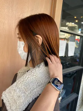 セミロング sail hairのヘアスタイル