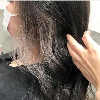 セミロング カラー パーマ ヘアアレンジ メンズ キッズ stylist 🌸 kana.のヘアスタイル