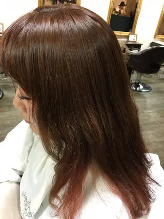 ミディアム 波川 幸功のヘアスタイル
