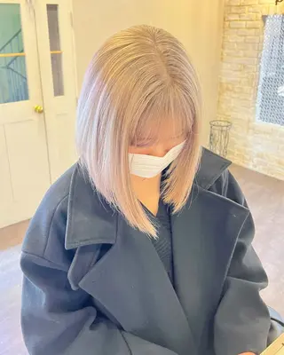 ショート 透明感style 🌿 ASUKAのヘアスタイル