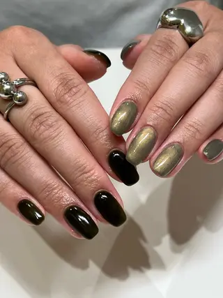 ネイル GO TODAY シェアサロン　渋谷店Orla店所属・yurina nailのネイルデザイン