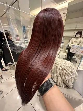 ロング カラー MODE K´s eau髪質改善特化のヘアスタイル