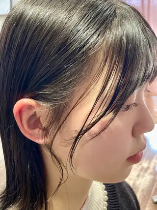 ミディアム 遠山 祐樹のヘアスタイル