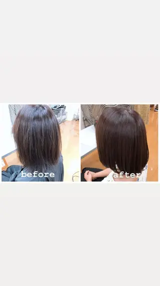 ミディアム カラー 中村 優志のヘアスタイル