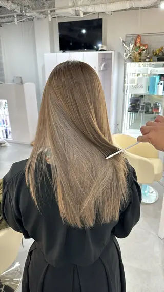 セミロング 山下 光太郎のヘアスタイル