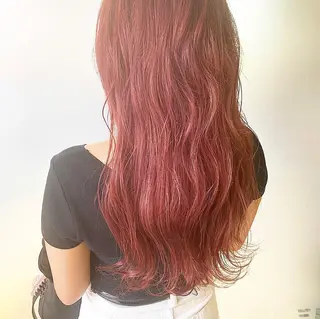 ロング カラー 滝本 里実のヘアスタイル